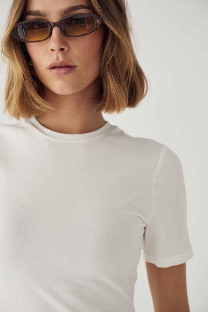 Noella - N-Julia T-Shirt 14500003 - 028 - White T-shirts 