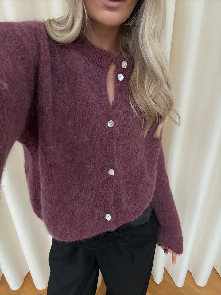 Noella - N-Kae Knit Cardigan 15950001 - 1285 - Rust Cardigans 