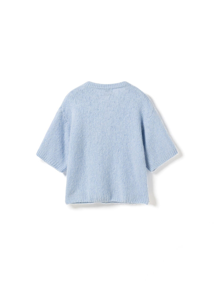 Noella - N-Kae Ss Knit Cardigan 15950003 - 016 - Light Blue Cardigans 