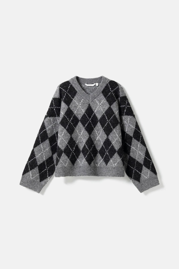 Noella - N-Lai Knit 16100003 - 1521 - Black Grey Mix