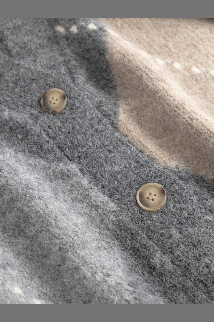 Noella - N-Laiana Knit Cardigan 14670002 - 507 - Grey Mix