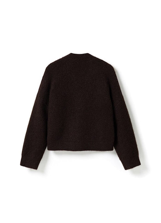 Noella - N-Laiana Knit Cardigan 16100001 - 674 - Chocolate Cardigans 