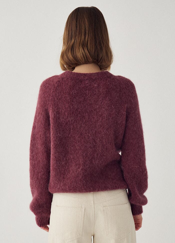 Noella - N-Latora Knit 15950002 - 1285 - Rust Strikbluser 