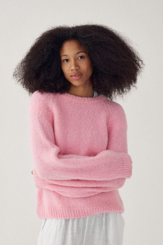 Noella - N-Latora Knit 15950002 - 1460 - Blush Pink Strikbluser 