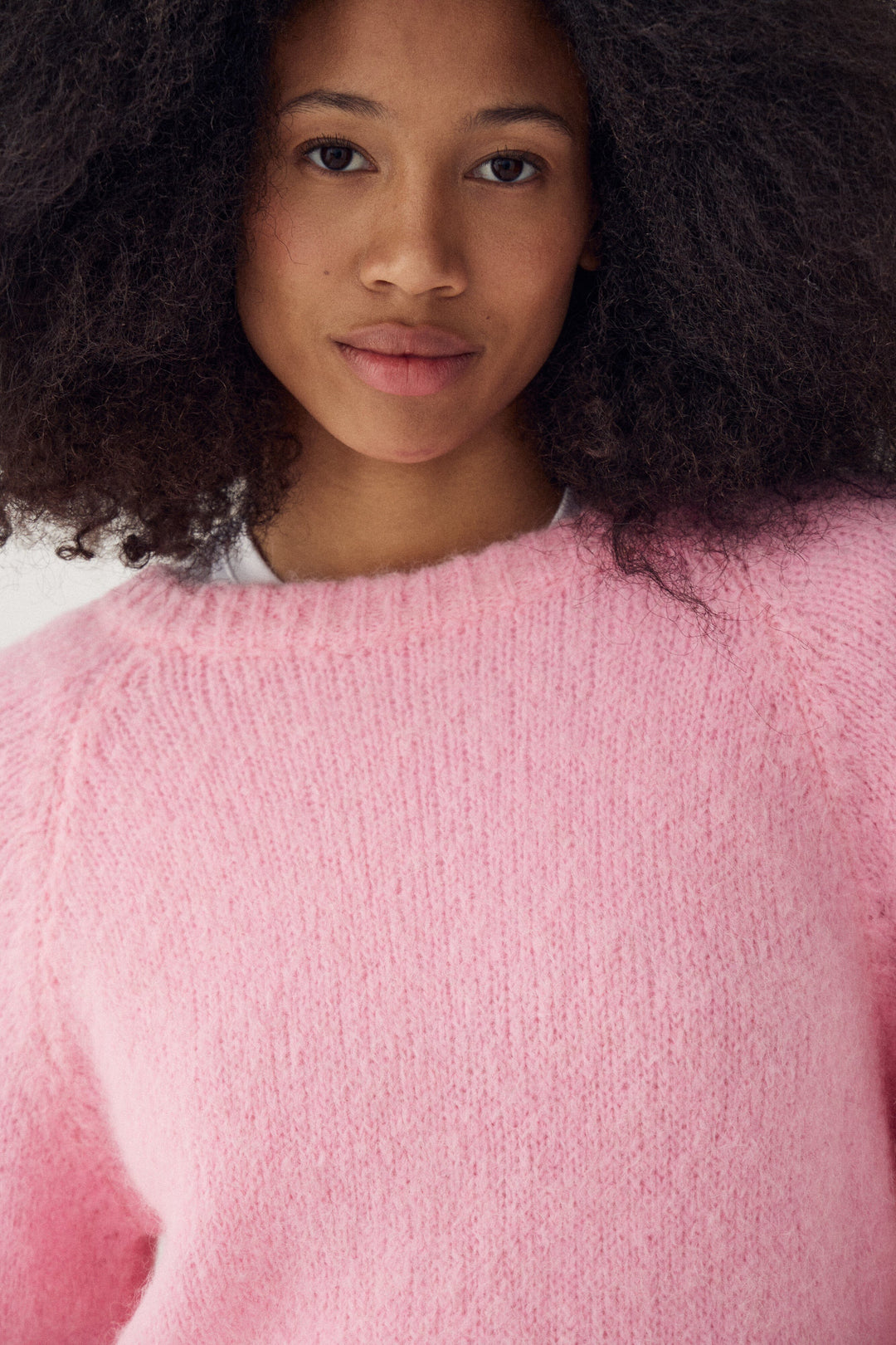 Noella - N-Latora Knit 15950002 - 1460 - Blush Pink Strikbluser 