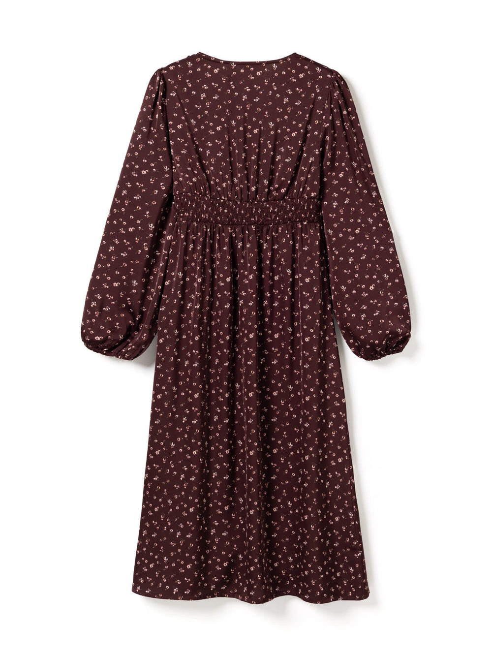 Noella - N-Lilith Dress 15900002 - 1472 - Dwyn Burgundy Print Kjoler 