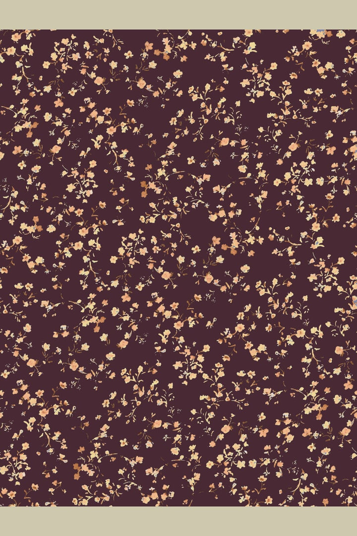 Noella - N-Lilith Maxi Dress 16430001 - 1518 - Donata Winetasting Print