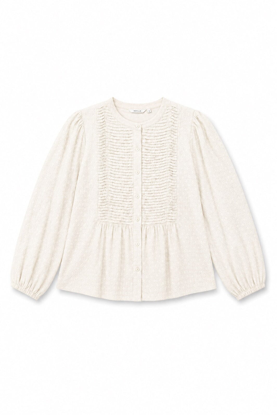 Noella - N-Loulou Ls Blouse 17040002 - 028 - White