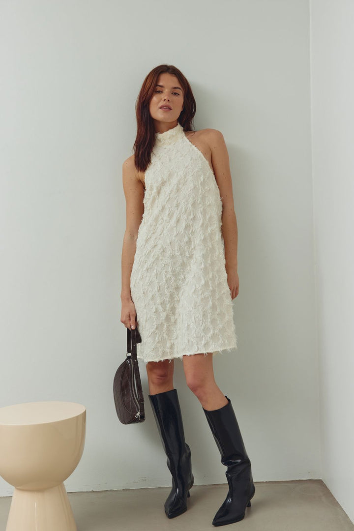 Noella - N-Maci Dress 15170001 - 974 - Ivory Kjoler 