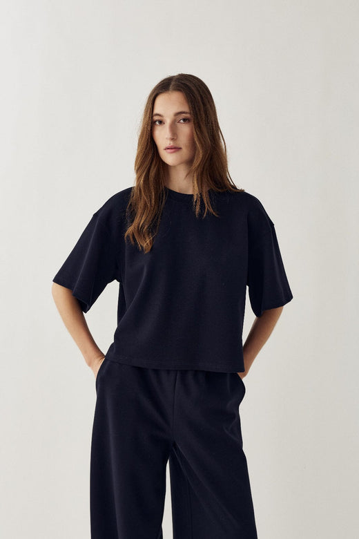 Noella - N-Maple T-Shirt 14940003 - 007 - Navy T-shirts 