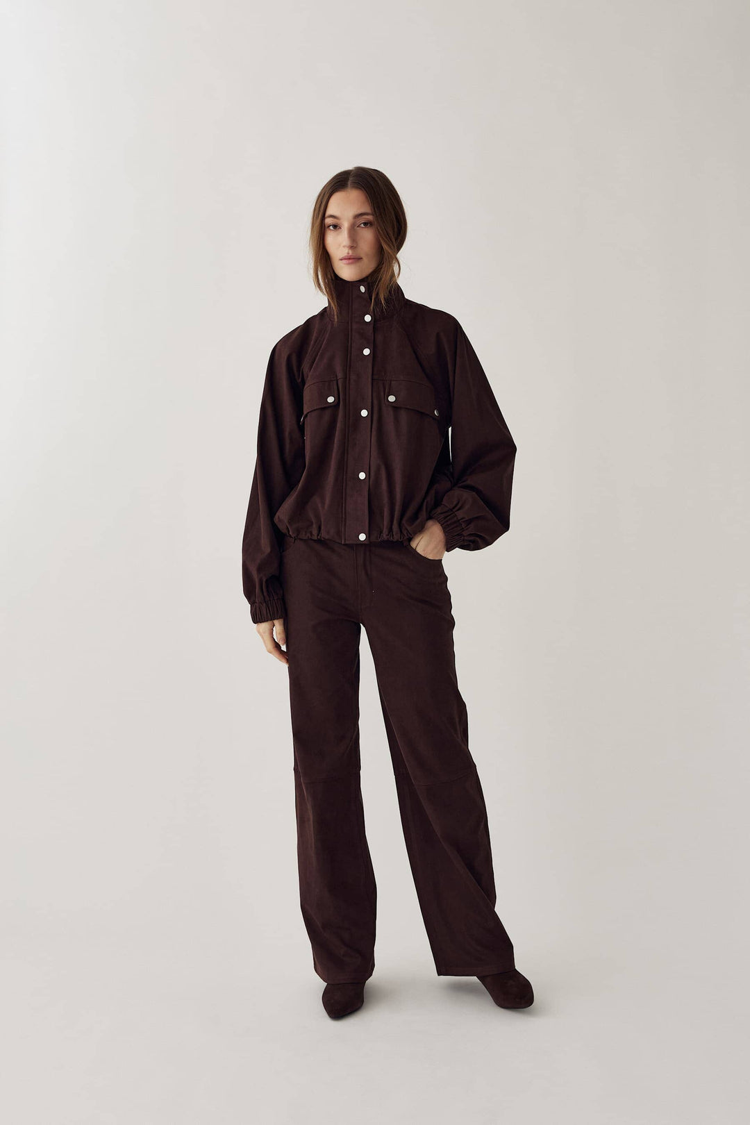 Noella - N-Marah Jacket 14960003 - 1506 - Dark Chocolate Jakker 