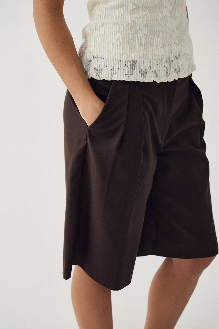 Noella - N-Marcel Jorts 12700033 - 674 - Chocolate Shorts 