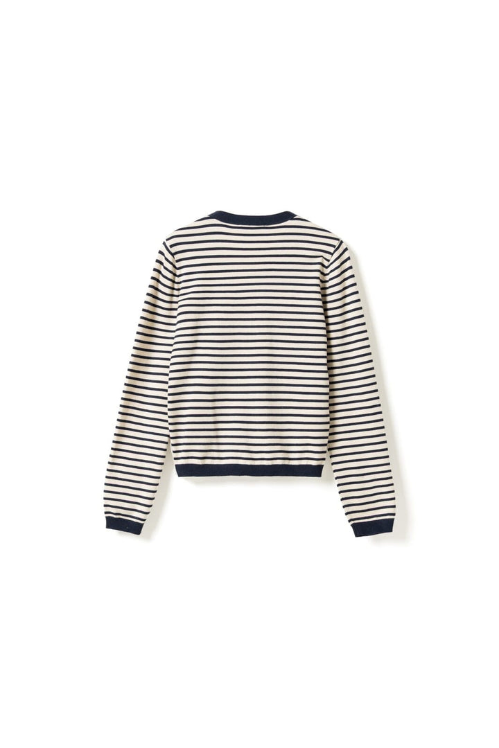 Noella - N-Marg Knit Cardigan 16010002 - 1476 - Dannia Blue Stripe