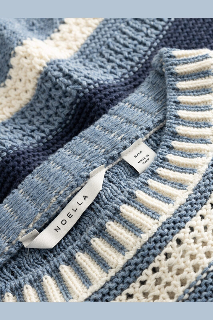 Noella - N-Marian Knit 15880001 - 1467 - Daya Blue Stripe