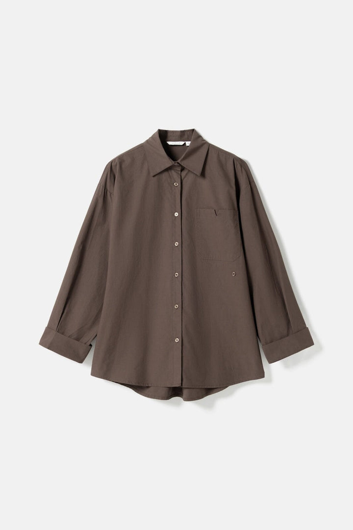 Noella - N-Marlonette Shirt 16620002 - 674 - Chocolate