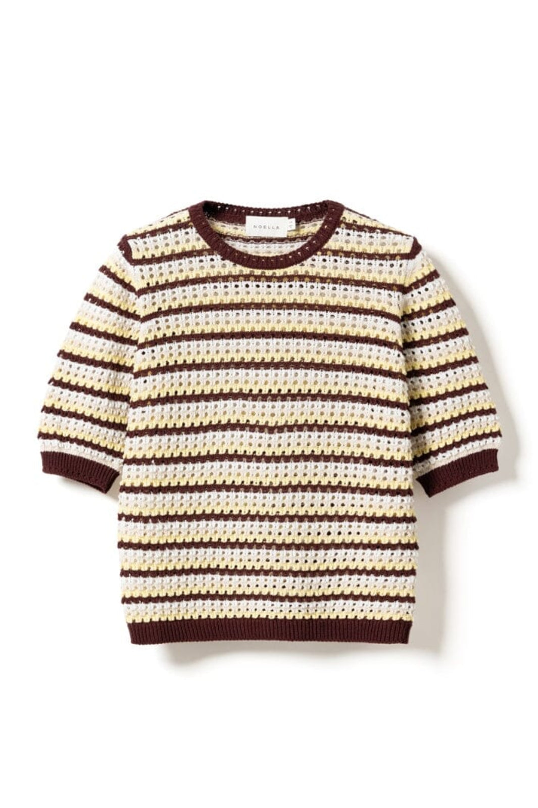 Noella - N-Maylin Knit 15770001 - 1459 - Dinah Brown Stripe