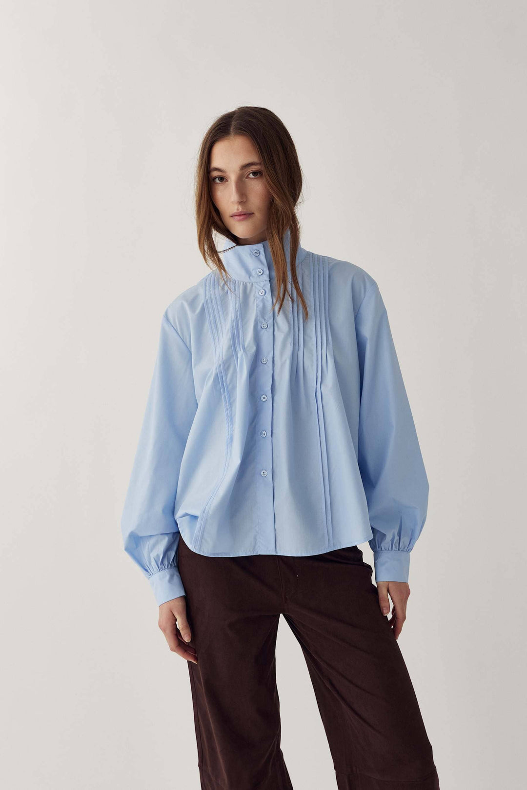 Noella - N-Maysyn Blouse 14540012 - 016 - Light Blue Skjorter 