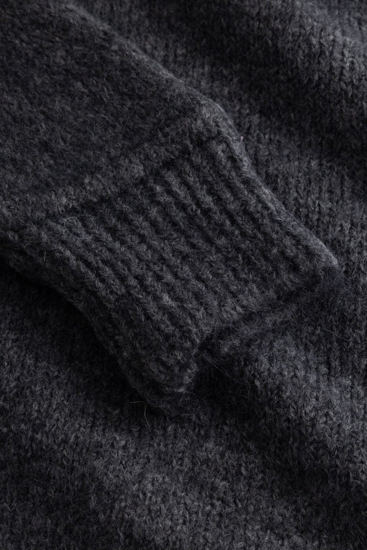 Noella - N-Meeko Knit 16700001 - 019 - Dark Grey Melange