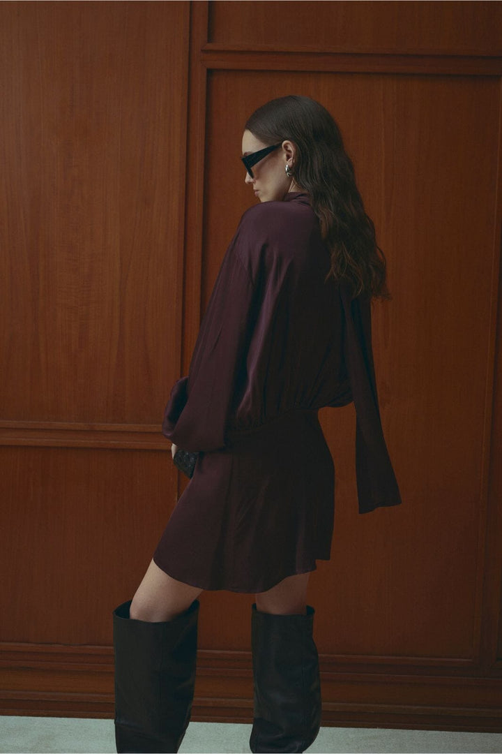 Noella - N-Melda Dress 16740001 - 1524 - Maroon Kjoler 