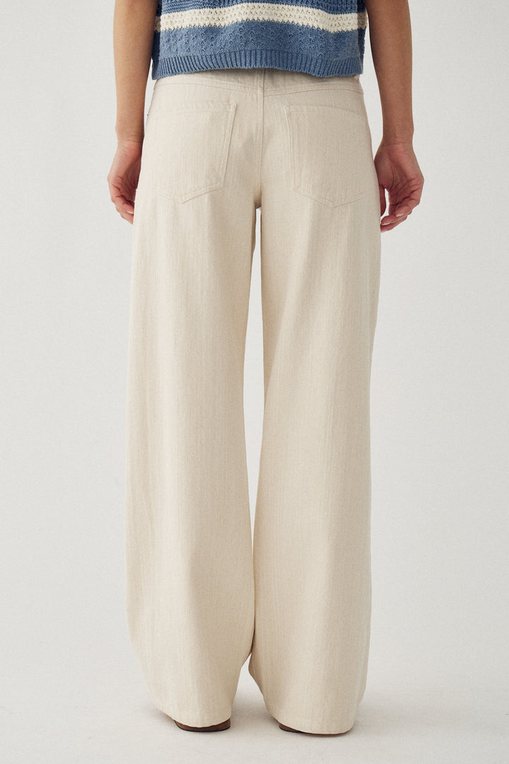 Noella - N-Melo Jeans 15580003 - 974 - Ivory Jeans 