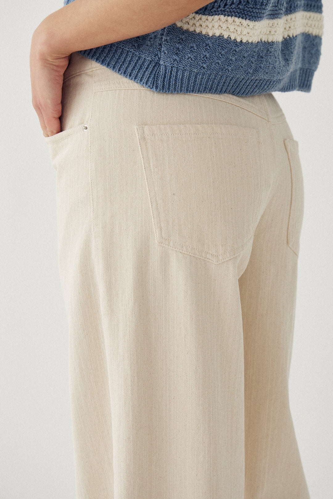 Noella - N-Melo Jeans 15580003 - 974 - Ivory Jeans 