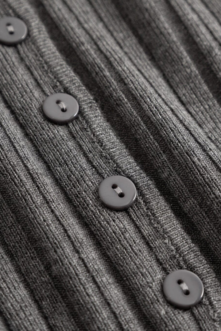 Noella - N-Melvie Top 16520001 - 1495 - Medium Grey Melange