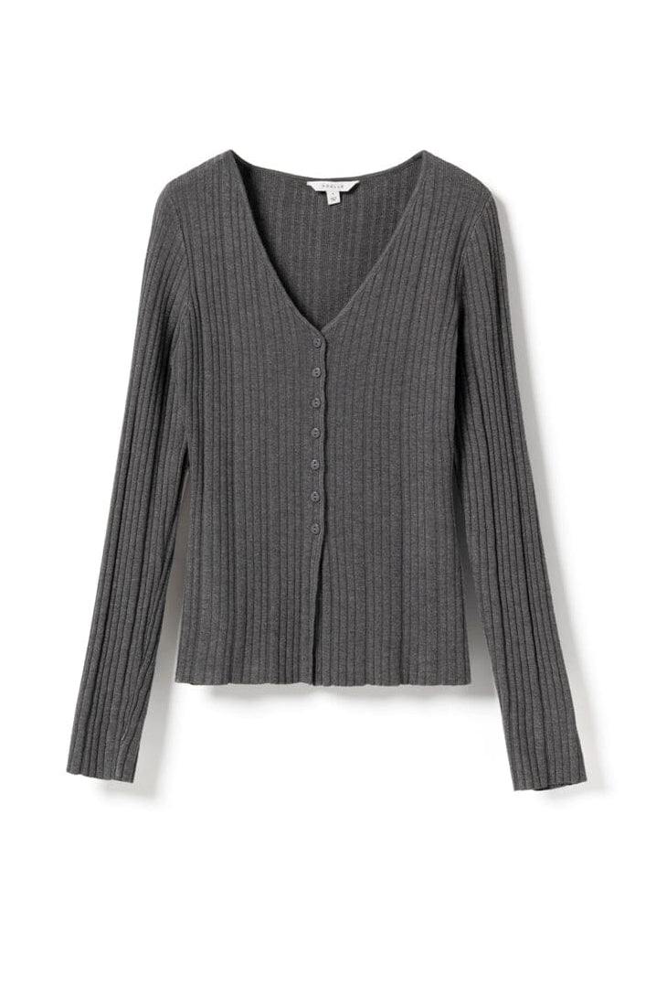 Noella - N-Melvie Top 16520001 - 1495 - Medium Grey Melange