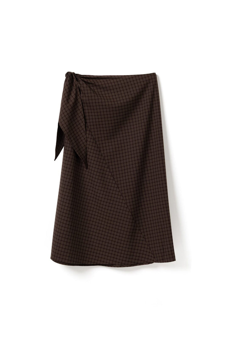 Noella - N-Mitty Skirt 16360002 - 1499 - Devana Brown Check