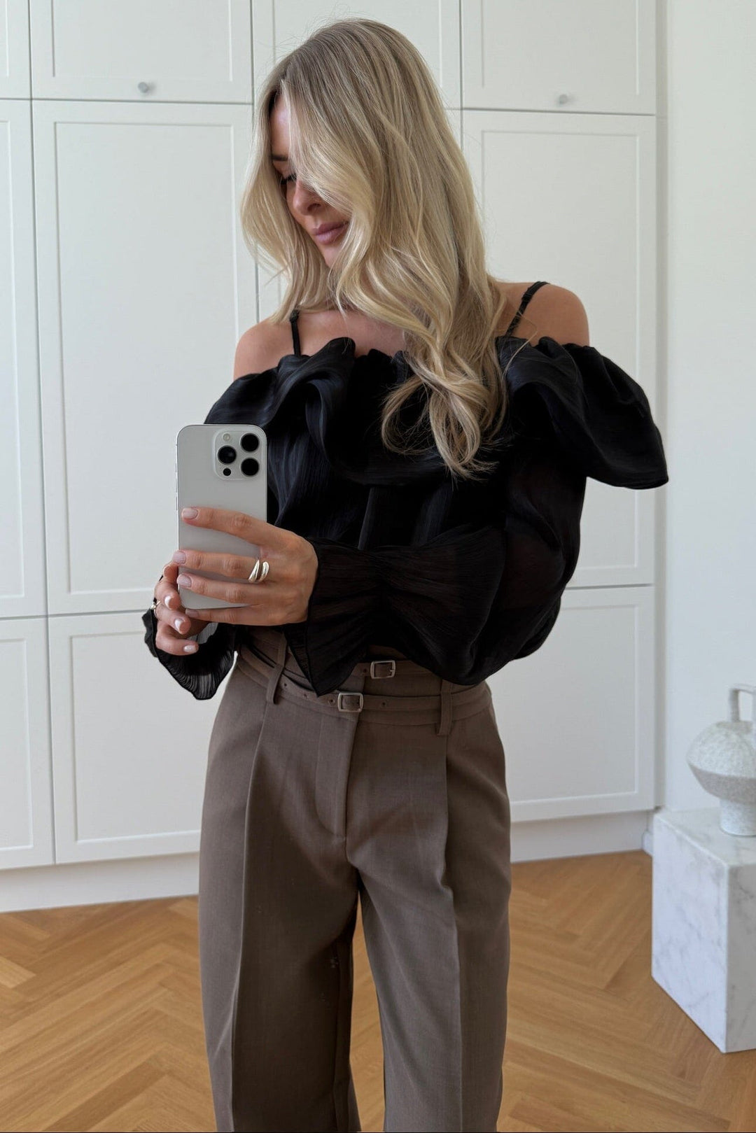 Noella - N-Miya Blouse 15330001 - 004 - Black Bluser 