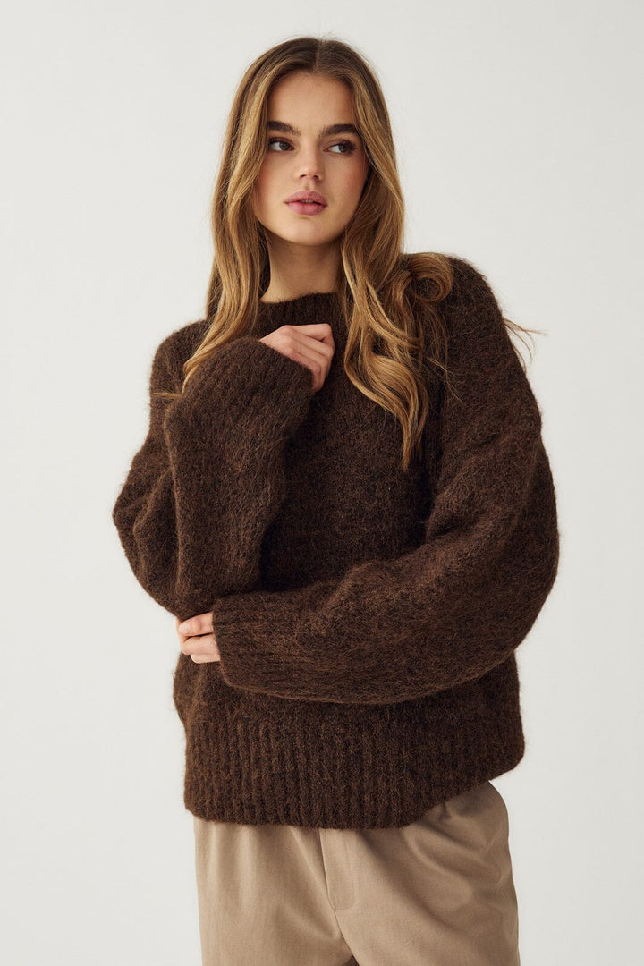 Noella - N-Monika Knit 16580002 - 674 - Chocolate