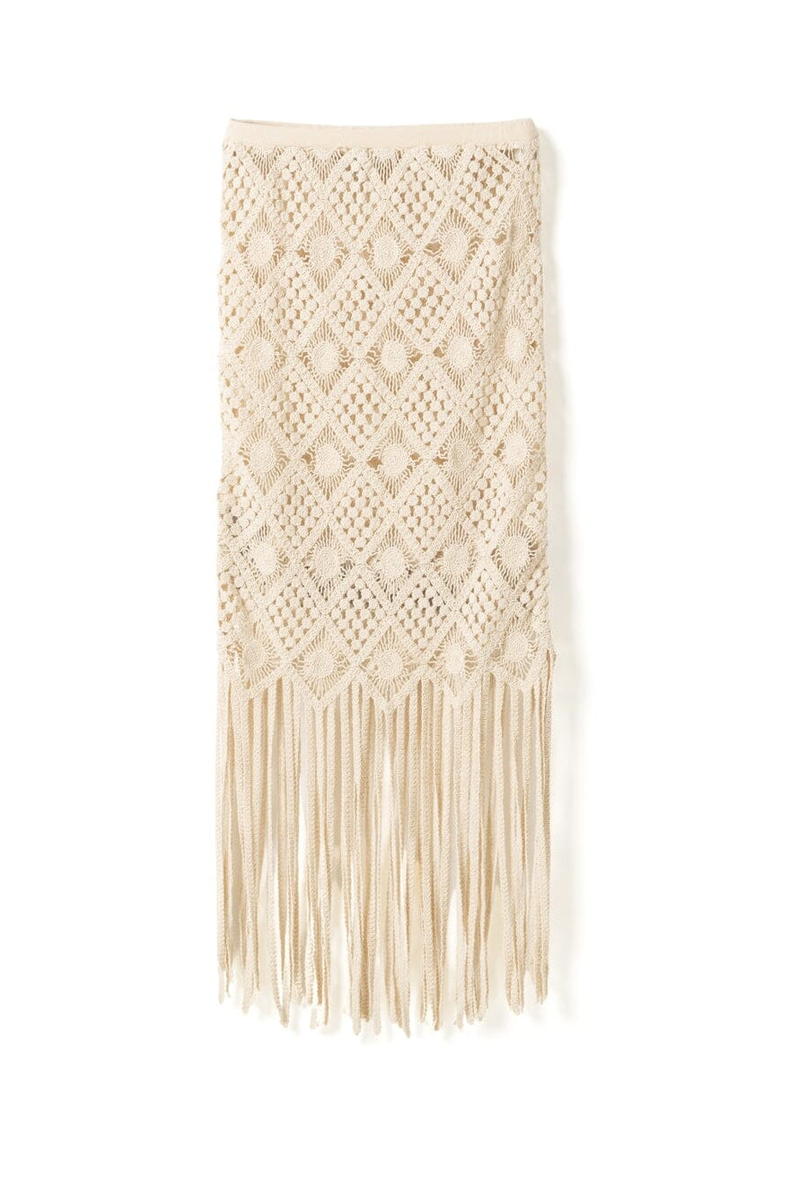 Noella - N-Munira Skirt 16480003 - 974 - Ivory