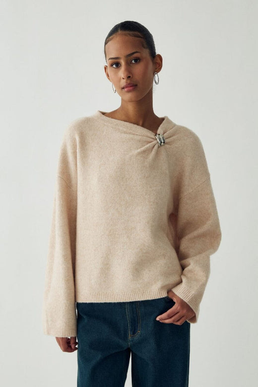 Noella - N-Nann Knit 17220001 - 974 - Ivory Strikbluser 