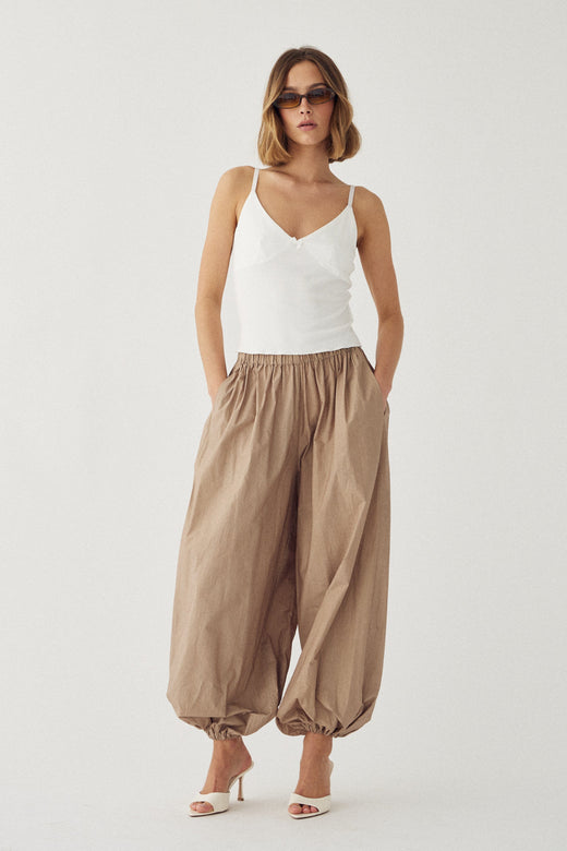 Noella - N-Nerine Pants 16610001 - 023 - Beige Bukser 