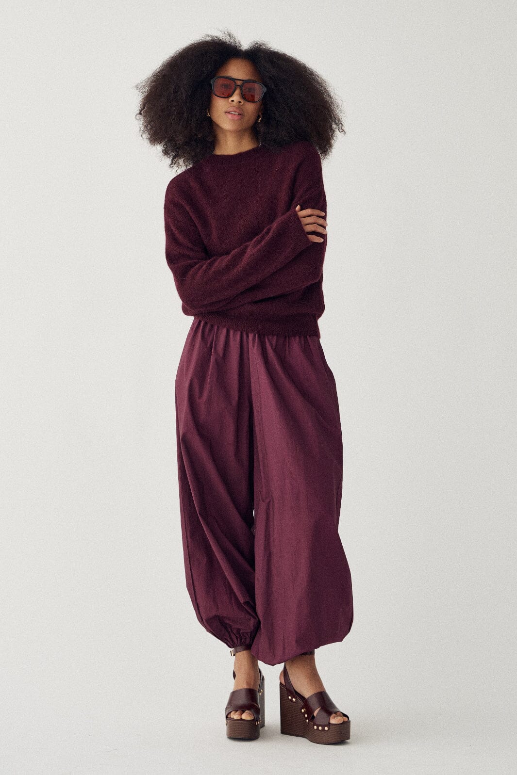 Noella - N-Nerine Pants 16610001 - 1393 - Winetasting Bukser 