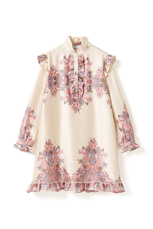 Noella - Reno Ruby Ruffle Dress 14790001 - 1422 - Drusella Print Kjoler 