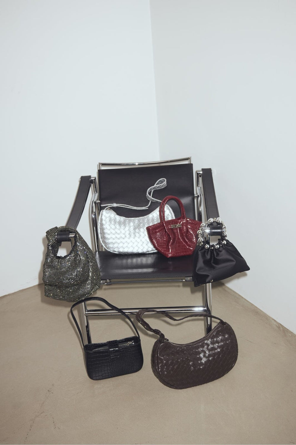 Noella - Sissy Sequin Bag 30015 - 218 - Grey