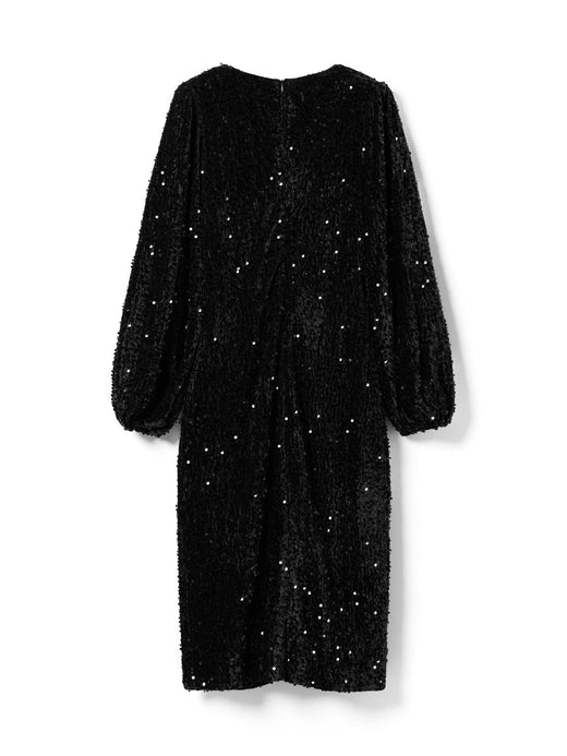 Noella - Teagan Lg Dress 11640044 - 004 Black Kjoler 