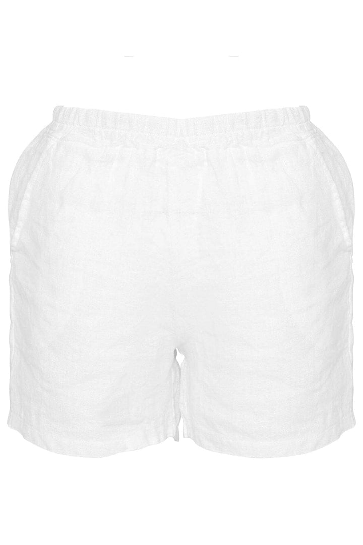 Noella - Zille Shorts Linen - White Shorts 