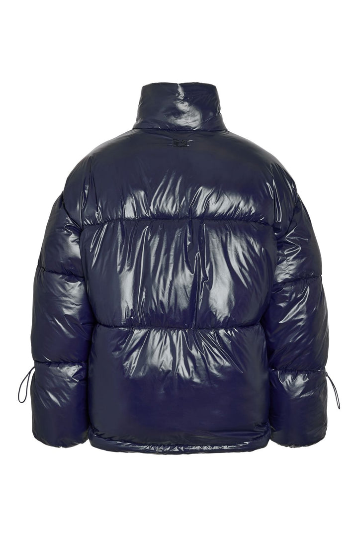 Noisy May - Nmallie Shiny Puffer - 5024143 Navy Blazer