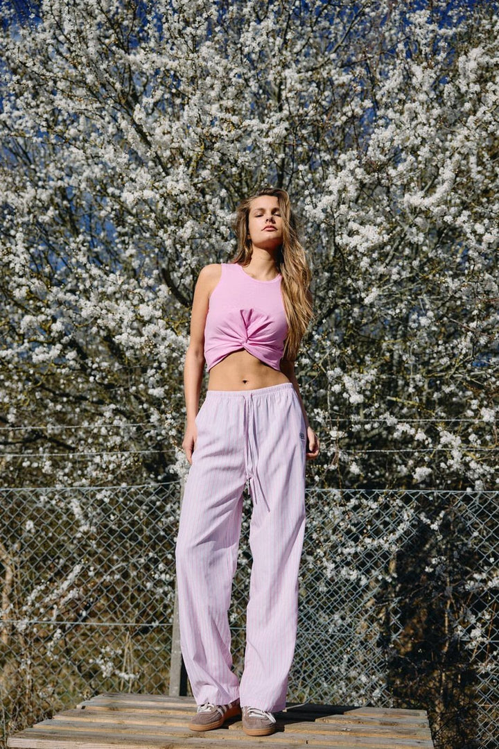 Noisy May - Nmfrida Pants Box - 4791267 Bonbon White