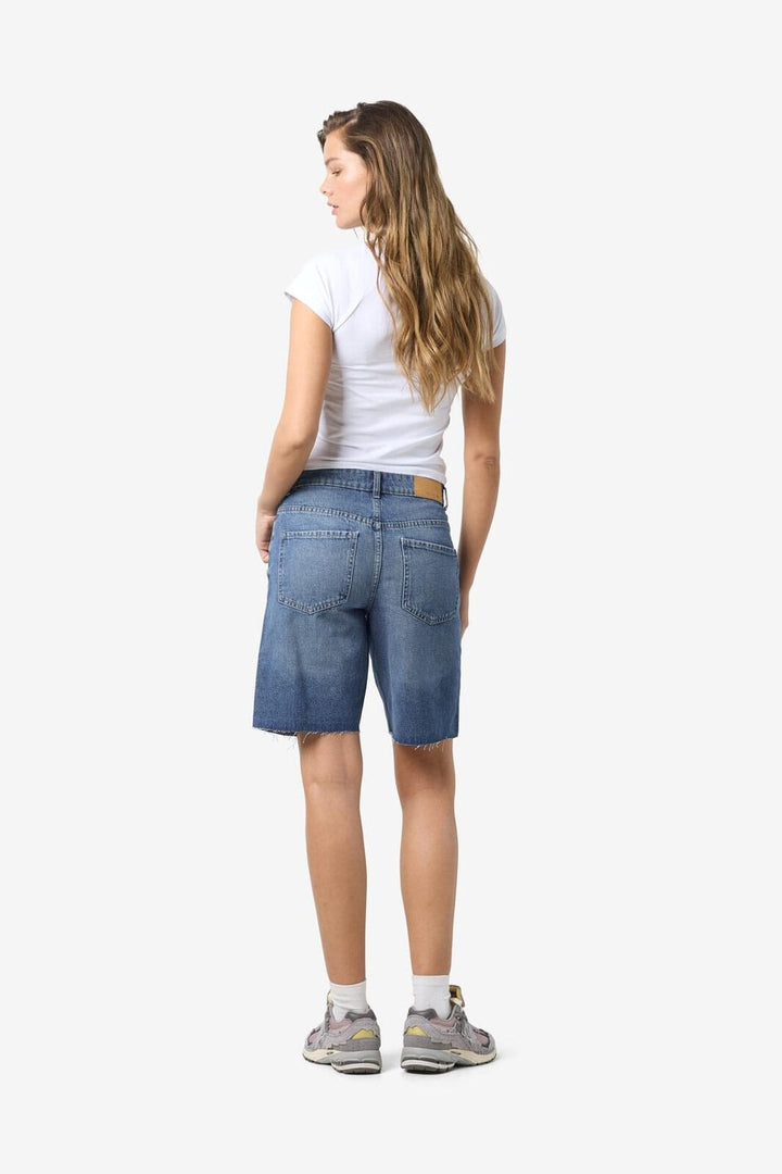 Noisy May - Nmholla Nw Loose Shorts Az426Mb - 4723673 Medium Blue Denim