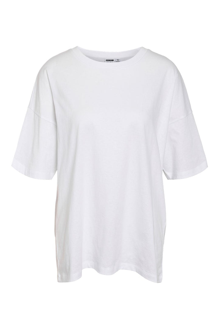 Noisy May - Nmida Ramen S/S T-Shirt - 4976535 Bright White Ramen