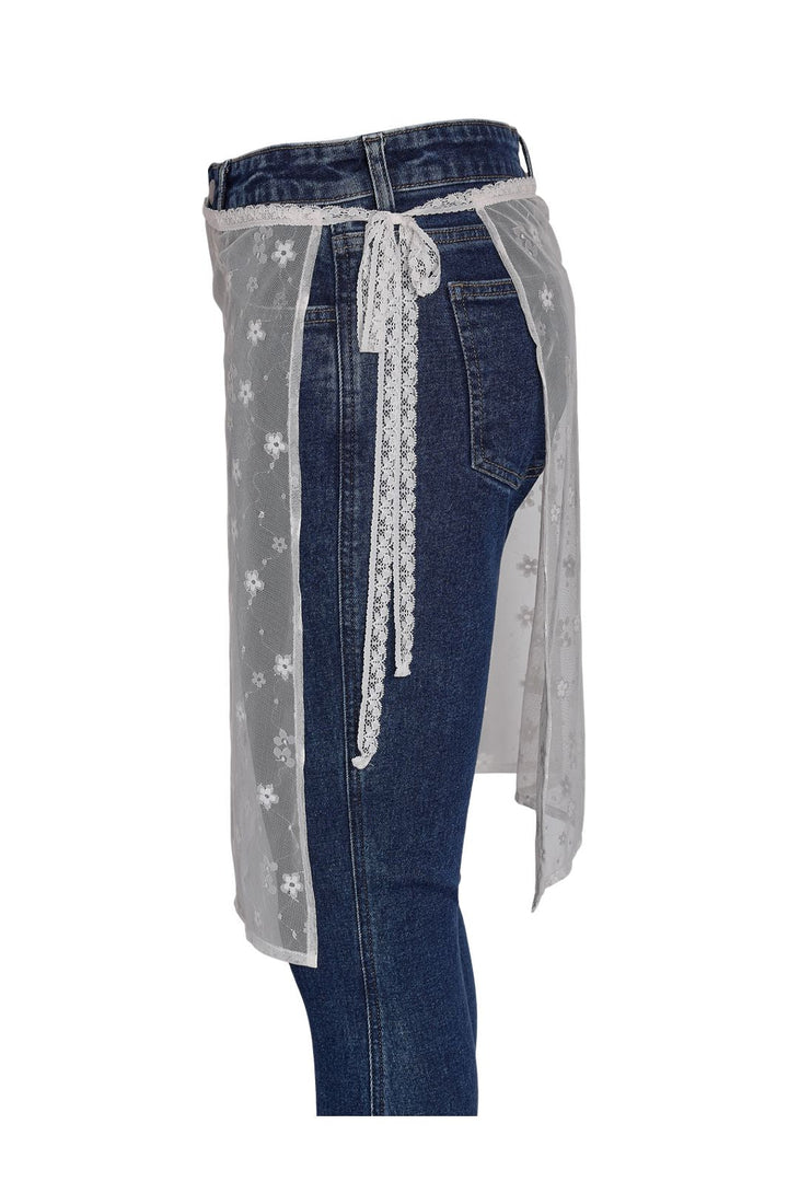 Noisy May - Nmisla Lace Wrap Skirt - 5055902 Snow White