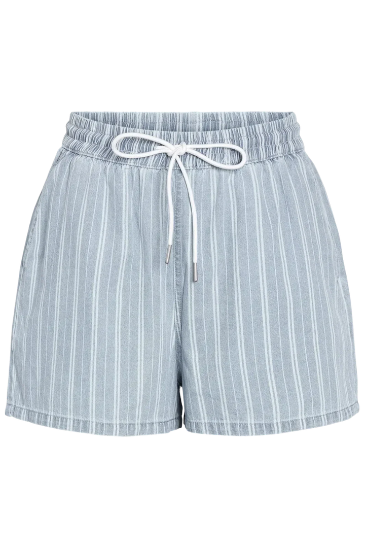 Noisy May - Nmkatri Elastic Band Shorts Bs006Lb - 4943924 Medium Blue Denim Shorts 