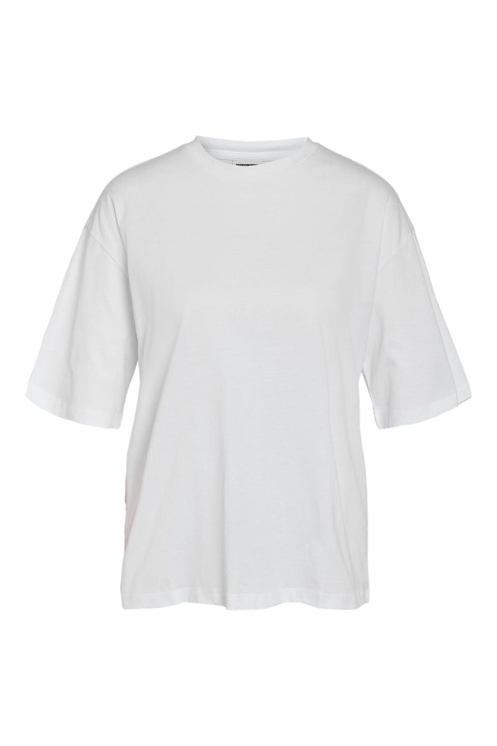 Noisy May - Nmkim S/S T-Shirt - 4901771 Bright White