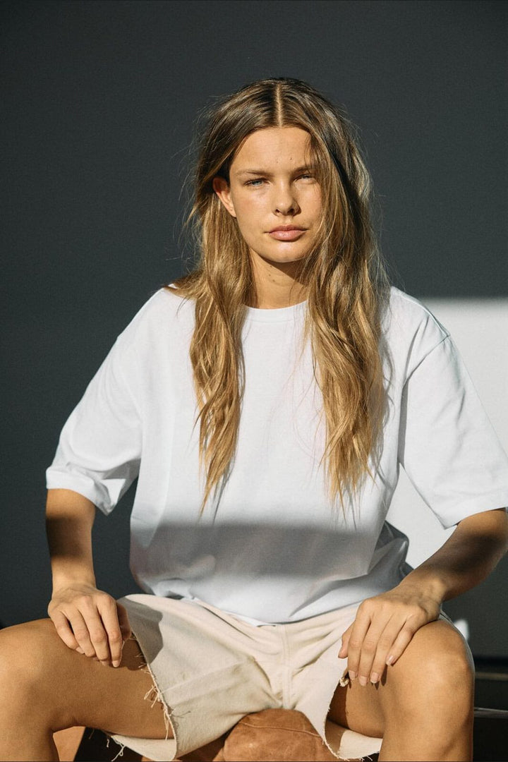 Noisy May - Nmkim S/S T-Shirt - 4901771 Bright White