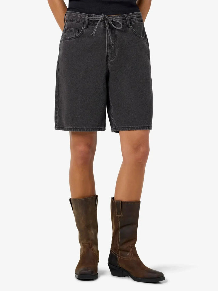 Noisy May - Nmmaisy Loose Shorts Az457Bl - 5070668 Black Denim Shorts 