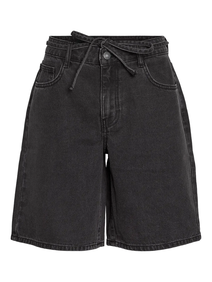 Noisy May - Nmmaisy Loose Shorts Az457Bl - 5070668 Black Denim Shorts 