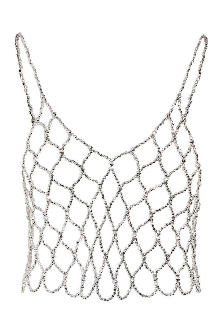 Noisy May - Nmmessy S/L Bead Top - 4855606 Silver