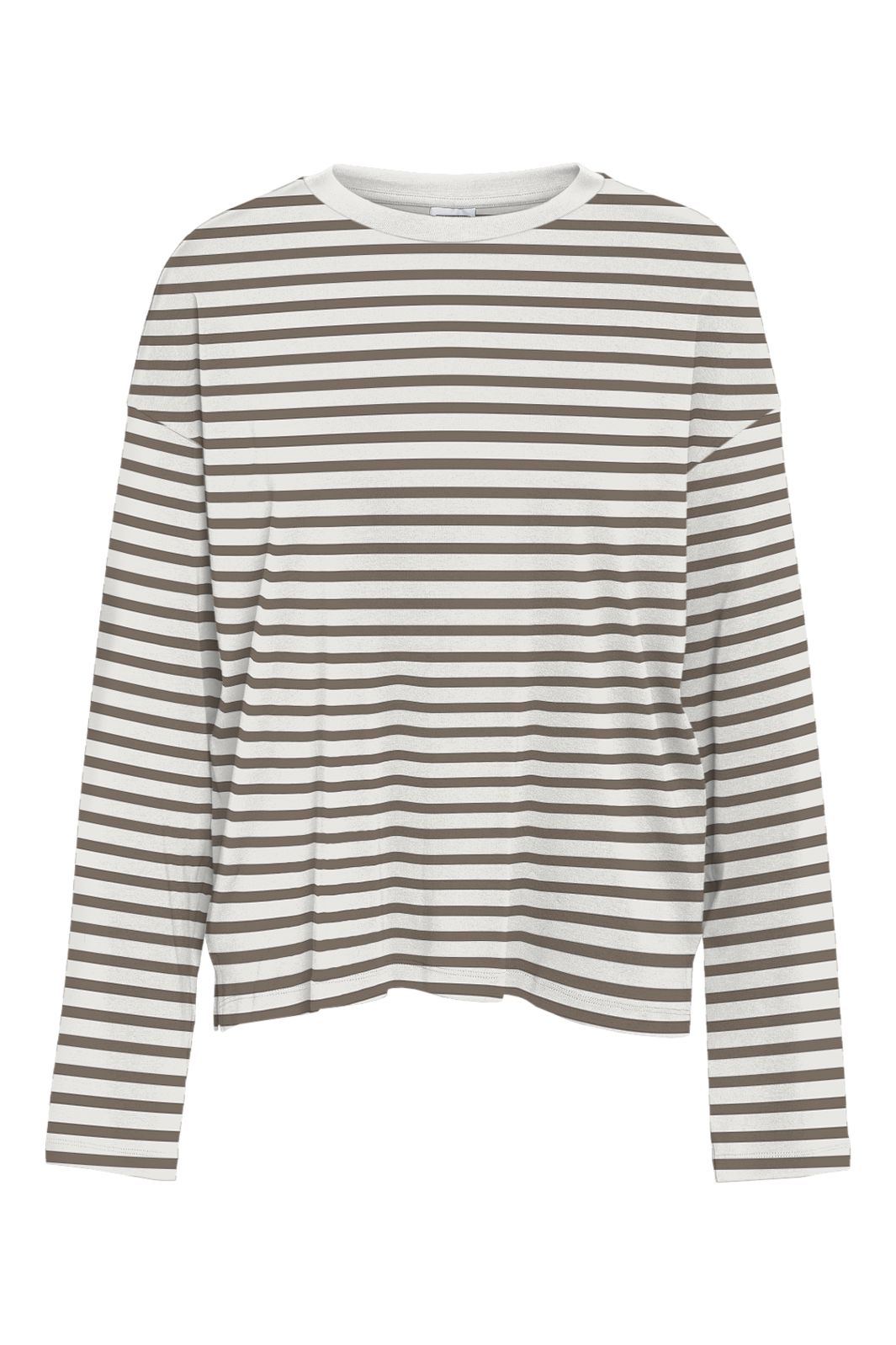 Noisy May - Nmmocca L/S Regular Fit Top - 5175142 Cloud Dancer Fossil